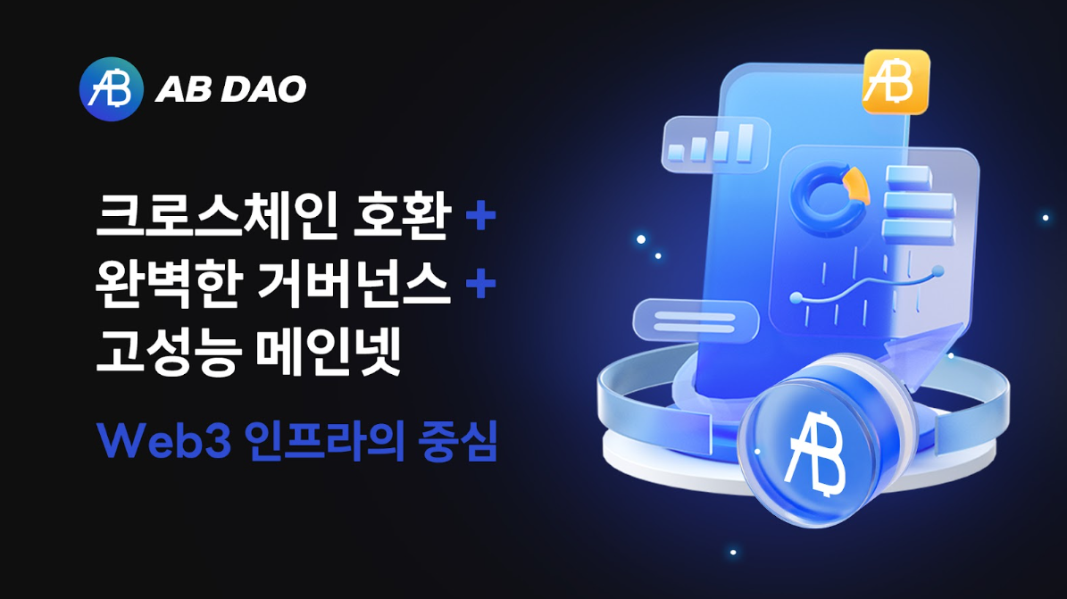 AB DAO, RWA × DAO × 고성능 메인넷으로 주목받는 글로벌 Web3 인프라 프로젝트